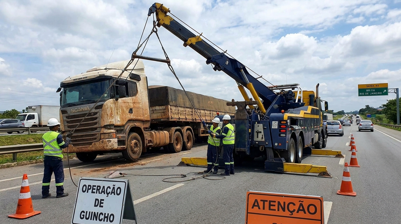Guincho para Caminhão em São Bernardo do Campo‑SP