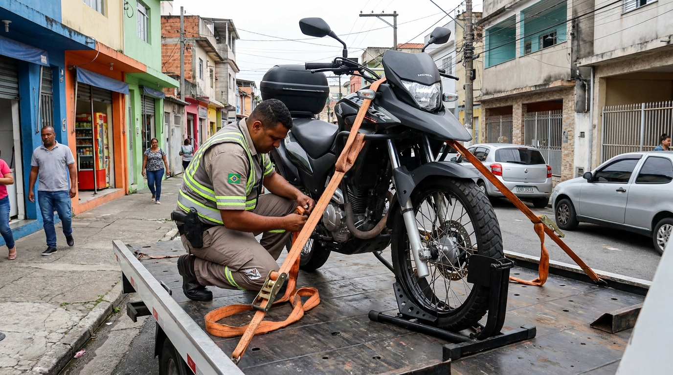 Guincho para Moto em São Bernardo do Campo‑SP