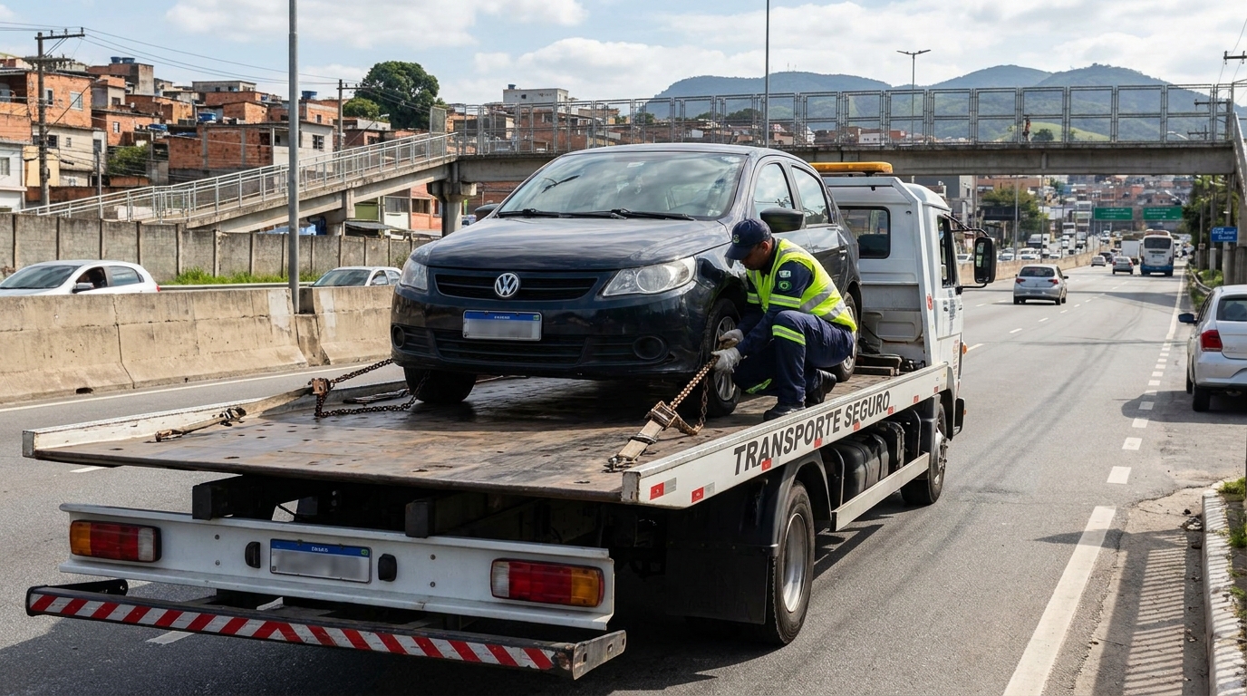 Transporte de Veículos em São Bernardo do Campo‑SP